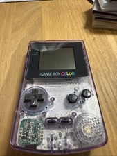 Nintendo Game Boy Color Lila Transparent Handheld Spielkonsole