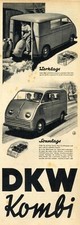DKW Kombi Reklame 1950
