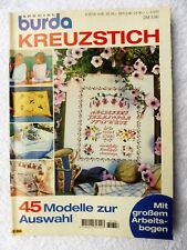 Burda  Spezial - Kreuzstich 45 Modelle zur Auswahl - Mit großem Arbeitsbogen