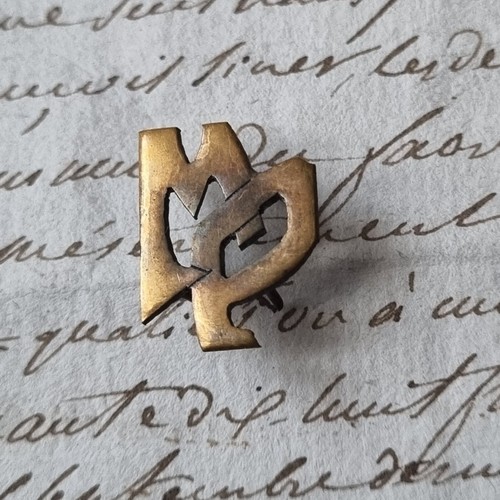 Monogramm buchstaben messing - monogramm,