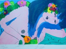 Walasse Ting 丁雄泉 Blau