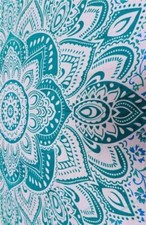 Baumwolle Tagesdecke Mandala