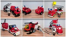 Lego Duplo Feuerwehr Fahrzeuge Hubschrauber Leiterwagen