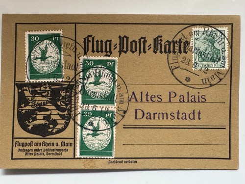 Flugpost rhein - flugpost,
