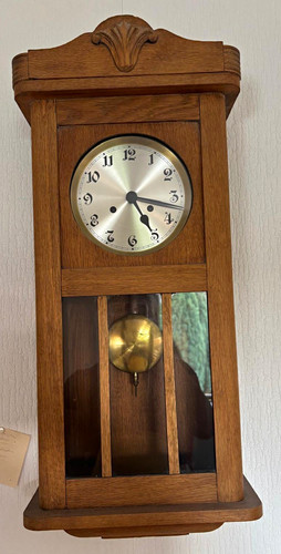 Regulator wanduhr holz mit - holz,