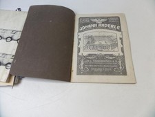 alter Verkaufskatalog Johann