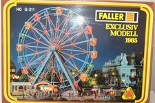Faller B-311 Exclusiv Modell 1985 Riesenrad mit Motor und Sound Spur H0 OVP