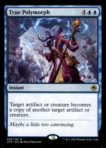 Mtg true polymorph afr 080 - polymorph,
