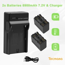 2x 8900mAh Akku+Ladegerät