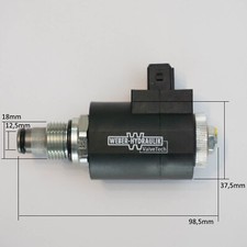 Magnetventil Magnet-Spule Ventil-Spule 24V DC Wegeventil Wegesitzventil