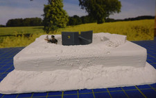 1:72, 1 Bunker befestigte