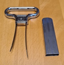 MONOPOL Germany „AHSO“ Entkorker/Flaschenöffner silber -Deboucher Bottel Opener