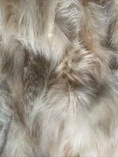 Pelzmantel polarfuchs - pelzmantel,