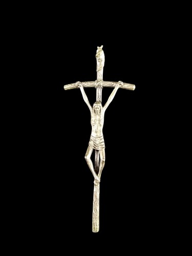 Vintage pastoralkreuz kruzifix - pastoralkreuz,