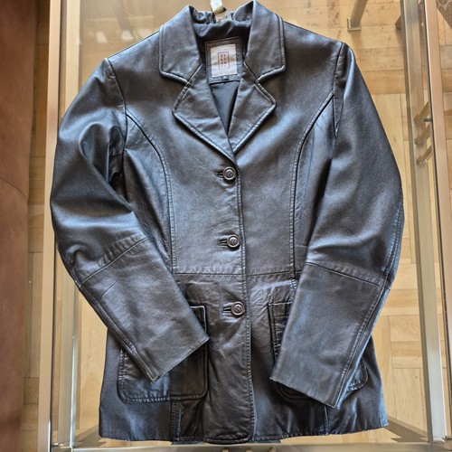 Stefanel lederjacke - stefanel,
