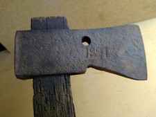 Beil Axt 1891 ?? alt Deko antik Werkzeug Holzbearbeitung Zimmermann 