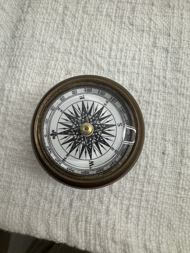 Vintage messing kompass - vintage,