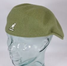 Original Kangol Wool 504 Schiebermütze grün sea kelp Wolle Flatcap Mütze Cap Neu