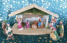 Weihnachtskrippe Komplett Set