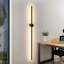 LED Wandleuchte Schwarz 60CM