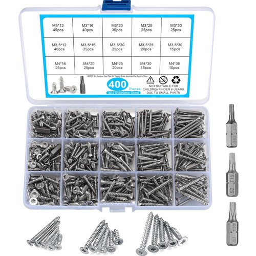 Schrauben set 400 stück - schrauben,