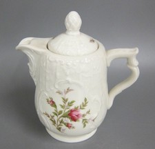 Kleine 0,7 l Kaffeekanne o. Mokkakanne  Rosenthal Moosrose Hotel Porzellan