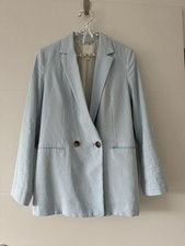 H&M Blazer hellblau Gr. XS