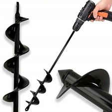 Erdbohrer Pfahlbohrer 8×60 cm