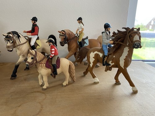 Schleich pferde pony reiter - schleich,