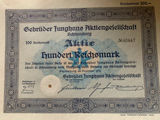 Gebrüder Junghans AG alte