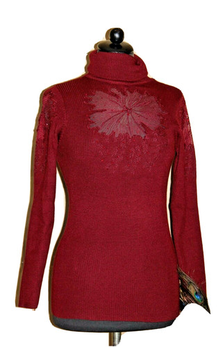 Damen pullover rolli mit - rolli,