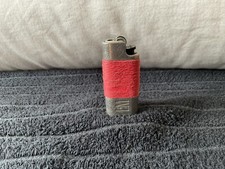 HYPER RAR ORIGINAL L&M BIC MINI ZIGARETTEN FEUERZEUG GAS STAHL ROT ULTRA SELTEN