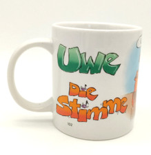 Depesche Tasse Sammeltasse Uwe die Stimme Katzen Kaffeetasse Becher Mug