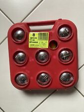 8 OBUT Boule Kugeln Boules  de Petanque, Ancier Chrome, 2 Schweinchen