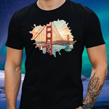 T-Shirt Herren Golden Gate