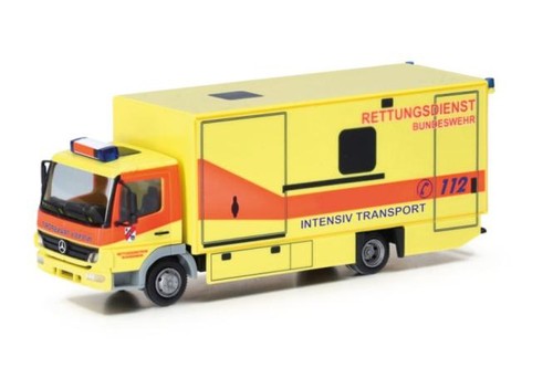 Herpa atego koffer - mb,