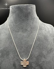 Schöne Kreuzkette von Esprit – 925er Silber – 43,5 cm – 10,67 g