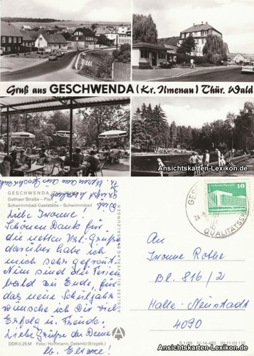 Ansichtskarte geschwenda - ansichtskarte, 4