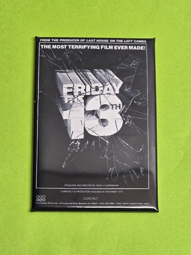 Friday the 13th magnet - the,