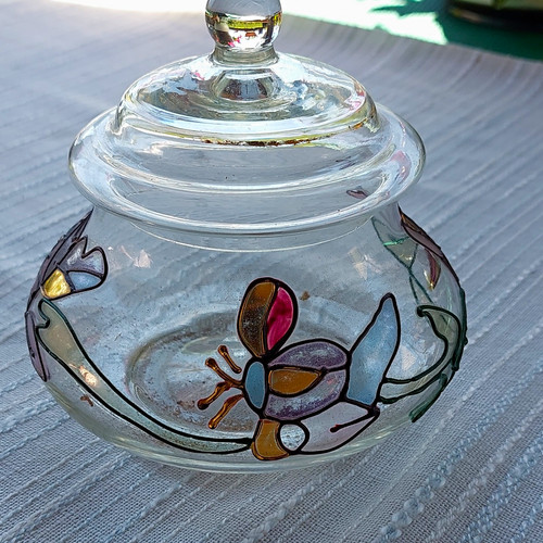 Rundes glas vorratsglas - vorratsglas, mit
