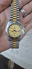 Zodiac Diver Quartz Stahl Gold