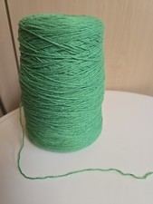 konen wolle garn baumwolle,  Seide. ca.310 g, Grün 