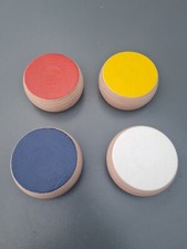 4 Kloats mit Bleikern in 4 verschiedenen Farben  / Boßeln / Scheiben / Kloats