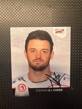 DEL 16/17 Stephan Daschner #105 Sticker Düsseldorf / Straubing  *signiert*
