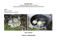 Garten - Springbrunnen