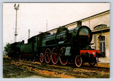 Vintage Postcard Train