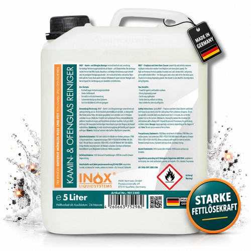 Inox kamin ofenglas - inox®, &