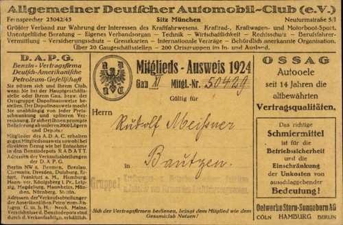 Allgemeiner deutscher - ak,