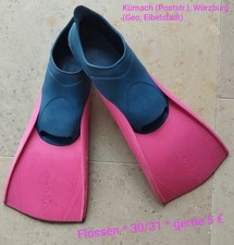 Taucherflossen * 30/31 * pink * inkl.Transporttasche