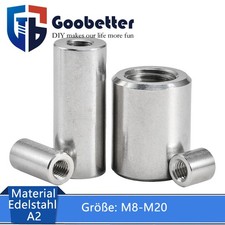 M8-M20 Gewindemuffen Rund